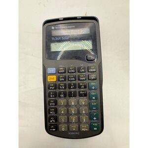 Texas Instruments TI-36X Solar‎ Scientific Calculator School Office